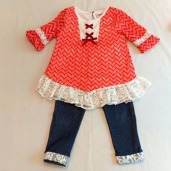 Little Lass Tunic & Capri Set